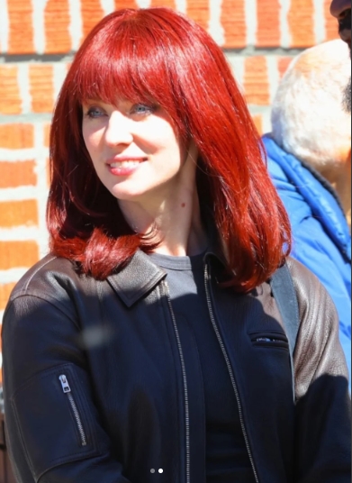 Deborah Ann Woll Daredevil Born Again Bomber Leather Jacket Deborah Ann Woll Daredevil Born Again Bomber Leather Jacket